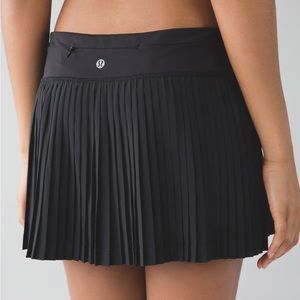 Lululemon pleat to street tennis skirt/skort. Hardly worn. No flaws. Size 2.